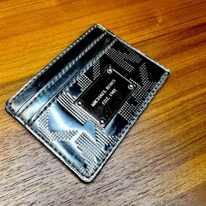 Michael Kors leather card holder